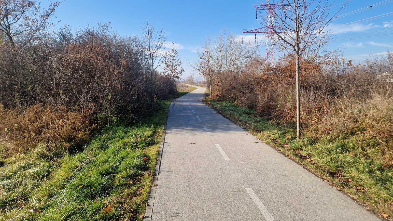 Referencia - Prepojenie cyklotrás malokarpatskej a podunajskej oblasti s katastrom obce Chorvátsky Grob – SO 104-00 Miestna cyklotrasa Park city